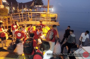 Boarding at Bintan Island